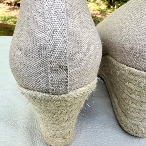Jcrew Seville espadrille wedges in canvas, size 9.4 - Picture 5 of 11